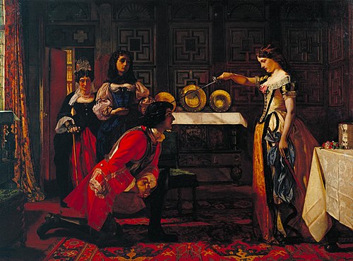Beatrix Knighting Esmond, 1857, Augustus Egg