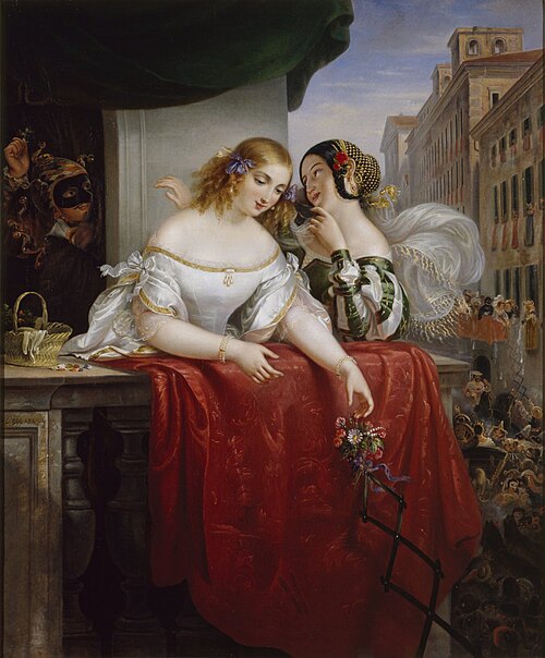Feria at Seville, 1854, Augustus Egg