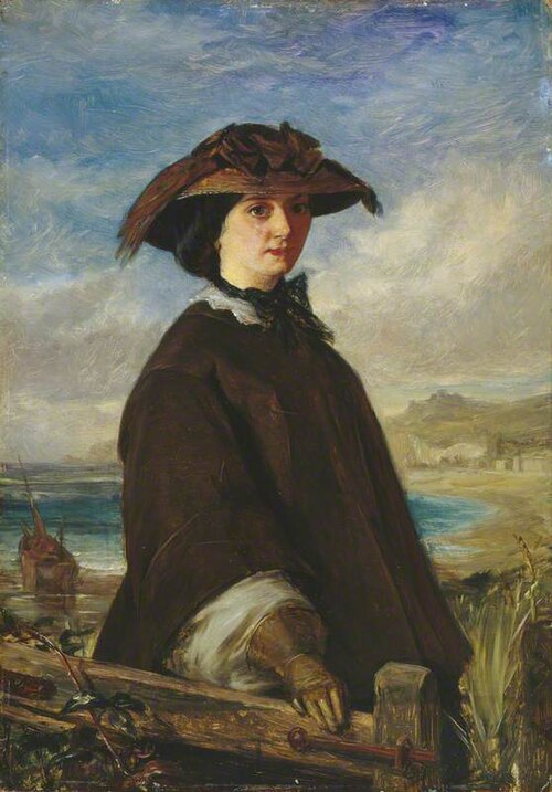 A Walk on the Beach, 1857, Augustus Egg