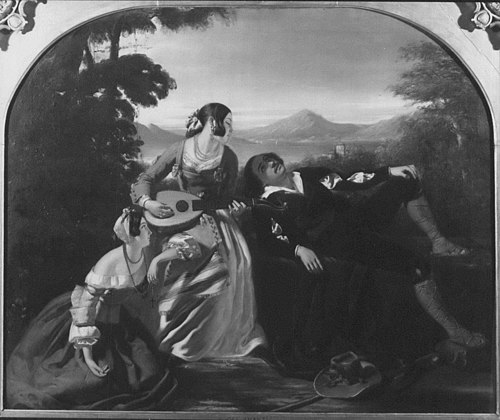 L'Amante, 1839, Augustus Egg