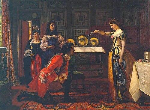 Beatrix Knighting Esmond, 1857, Augustus Egg