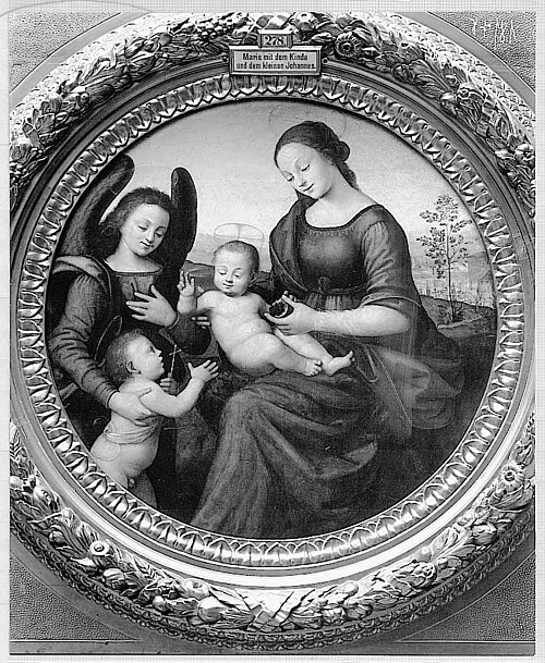 The Virgin and Blessing Child, Young St. John and Angel, 1510, Giuliano Bugiardini