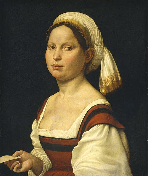 Portrait d'une jeune femme, 1525, Giuliano Bugiardini