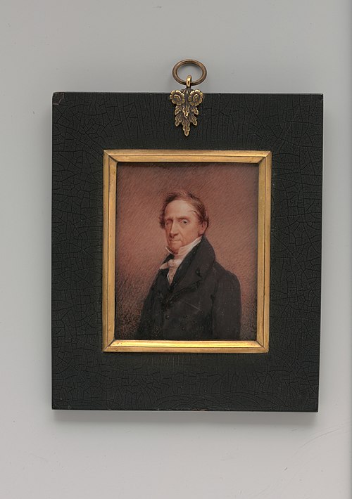Autoportrait, 1825, William Dunlap