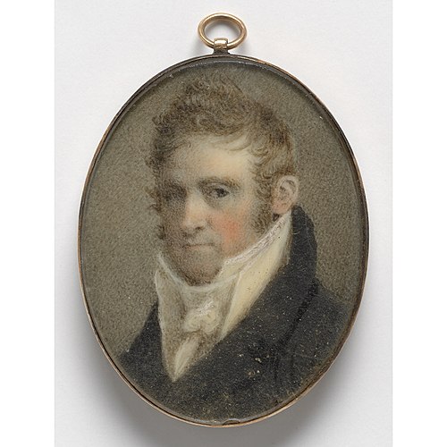 William Dunlap self-portrait, 1805, William Dunlap