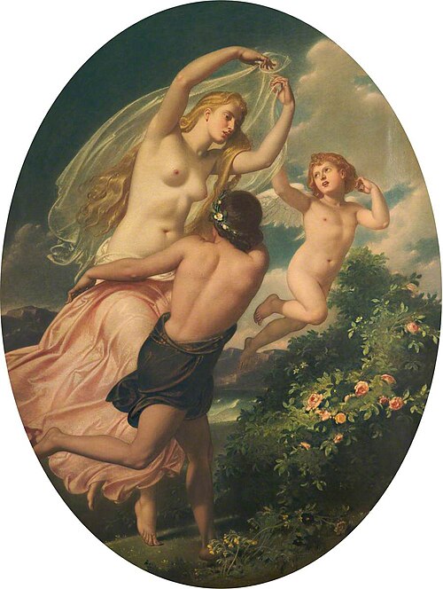 Aurora and Zephyr, 1852, William Edward Frost