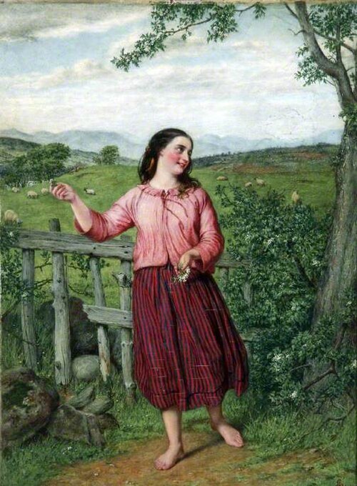 Highland Mary, 1862, William Gale