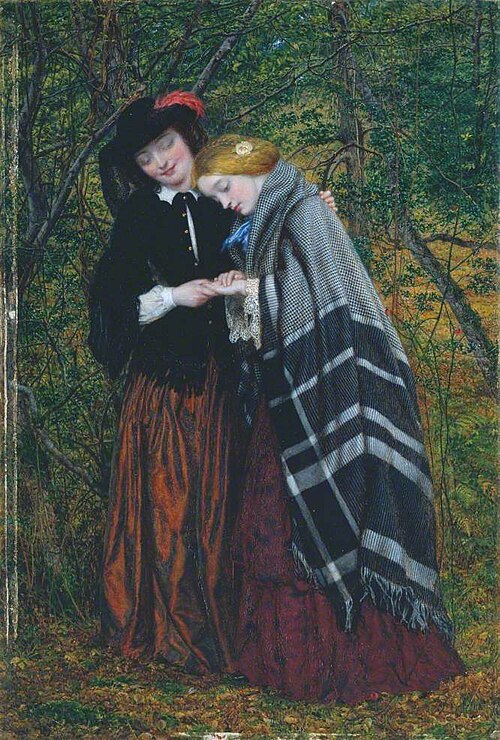 The Confidante, 1857, William Gale