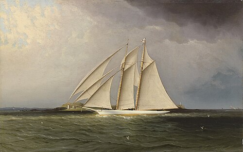 Illuminating the Sea, 1868, James E. Buttersworth
