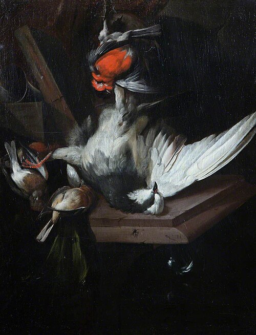Still Life with Game, 1690, William Gouw Ferguson