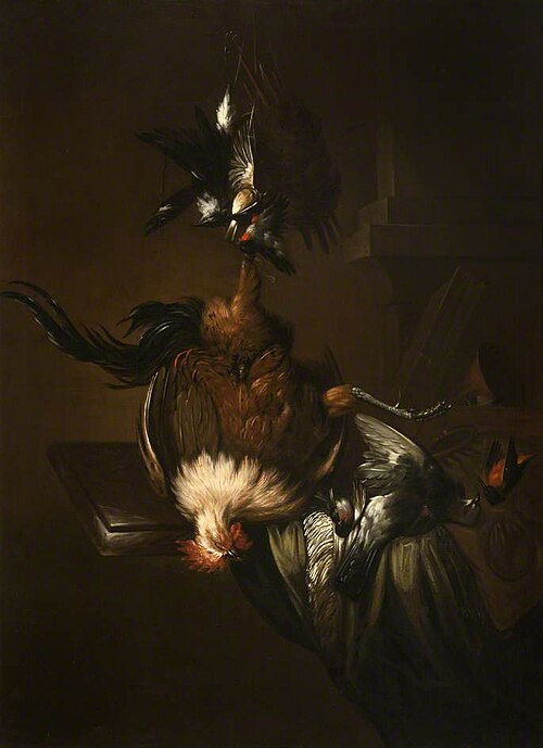 Still Life of Poultry and Songbirds, , William Gouw Ferguson