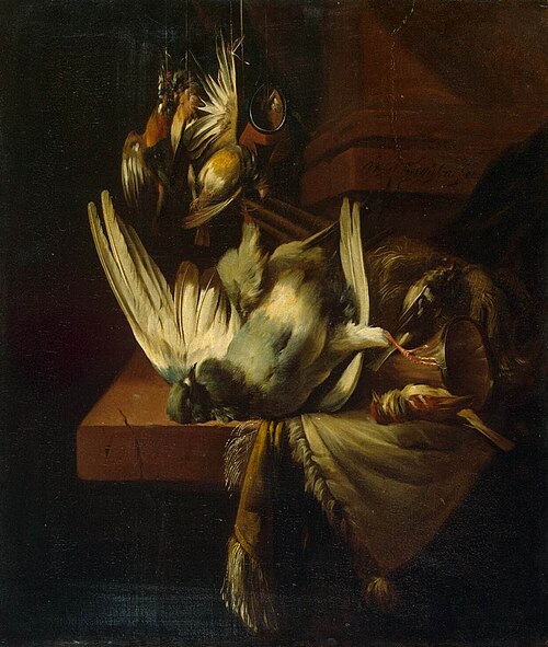 Still Life with Dead Game, 1685, William Gouw Ferguson