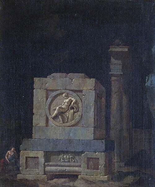 A Classical Tomb, 1674, William Gouw Ferguson
