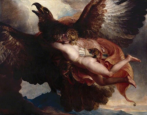 The Rape of Ganymede, 1806, William Hilton