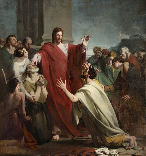 Christ Restoring Sight to the Blind, 1812, William Hilton