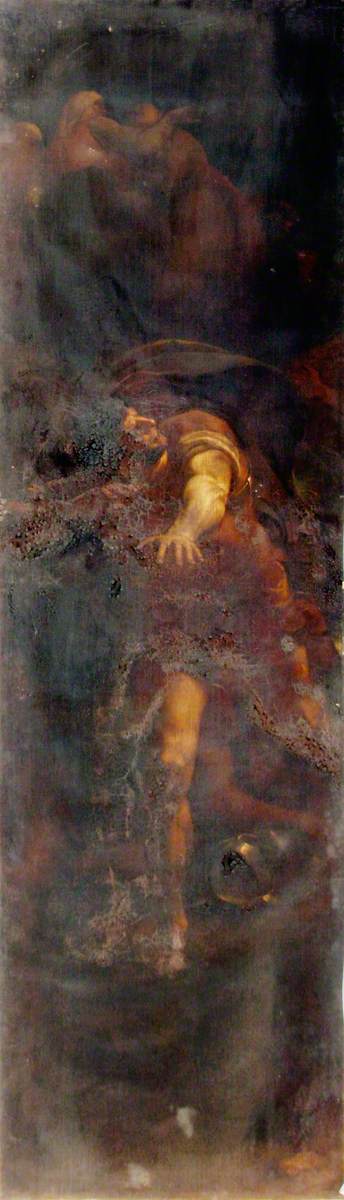 The Crucifixion (triptych, left wing), 1827, William Hilton