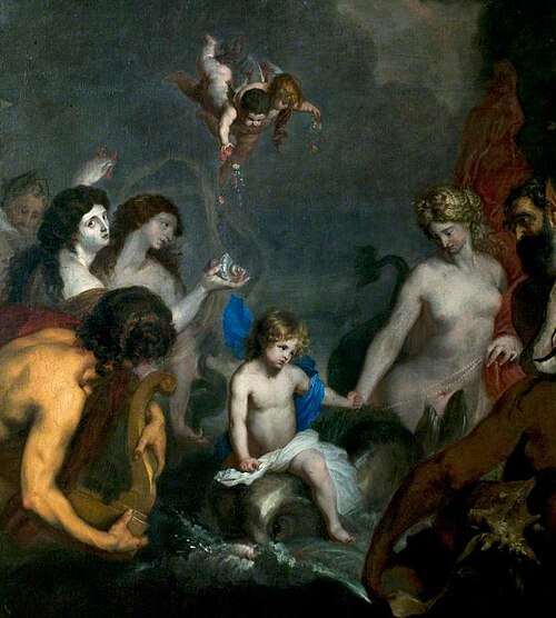 The Birth of Triton, , William Hilton