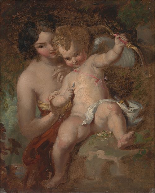 Cupid Armed, 1833, William Hilton