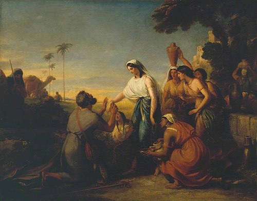 Rebecca and Abraham’s Servant at the Well, 1833, William Hilton