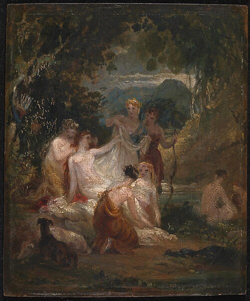 Diana at the Bath, 1820, William Hilton