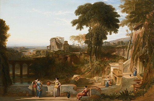 The Villa Fountain, , William Leighton Leitch