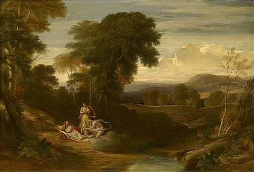The Birth of Belphoebe and Amoret, 1849, William Leighton Leitch