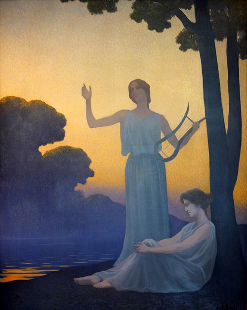 Chant du soir, 1906, Alphonse Osbert