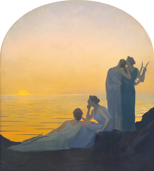 Soir antique, 1908, Alphonse Osbert
