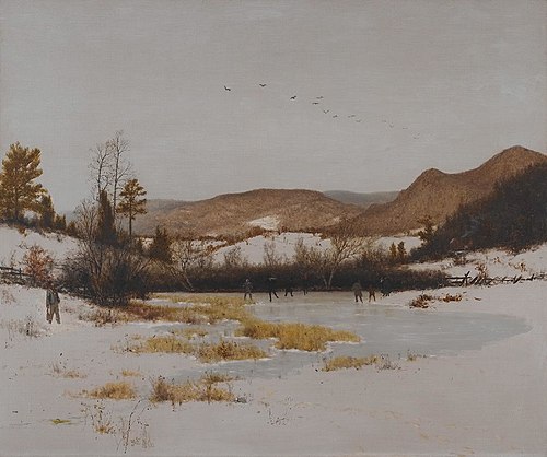 Winter in the Country, 1890, Jervis McEntee