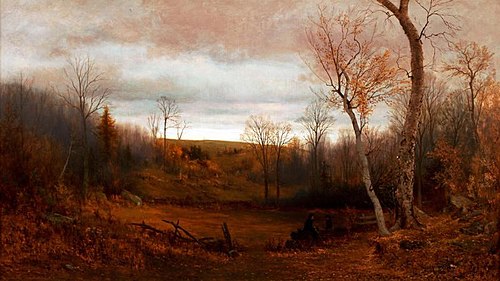 Autumn Landscape, 1864, Jervis McEntee