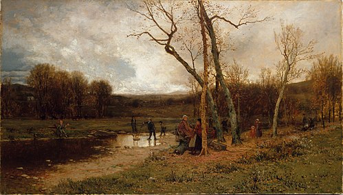 Saturday Afternoon, 1875, Jervis McEntee