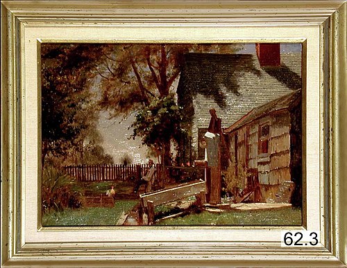 Old House on Long Island, , Jervis McEntee
