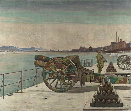 The Watch on the Rhine (The Last Phase), 1919, William Rothenstein