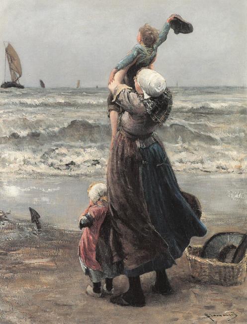 Goodbye Father, 1897, Bernard Blommers