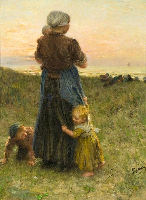 Peek-a-Bo, 1900, Bernard Blommers
