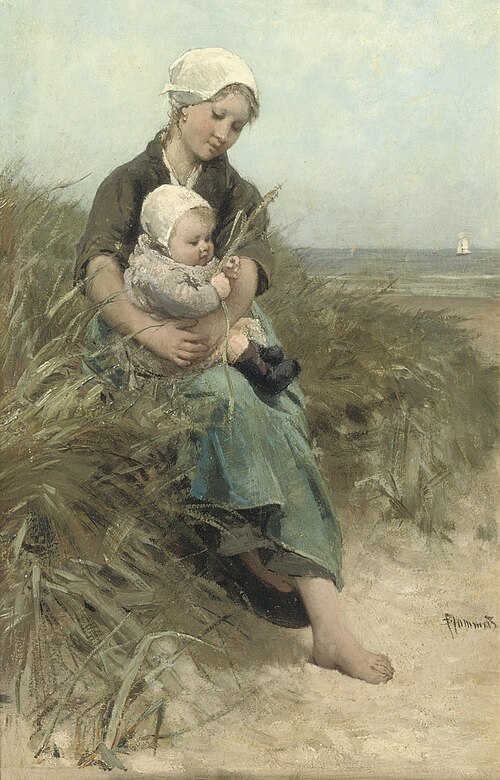 Moedertrots: in de duinen, , Bernard Blommers