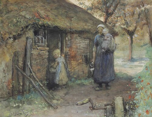 Near the farmhouse, , Bernard Blommers