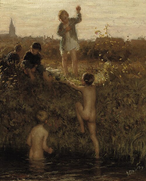 Petits baigneurs, , Bernard Blommers