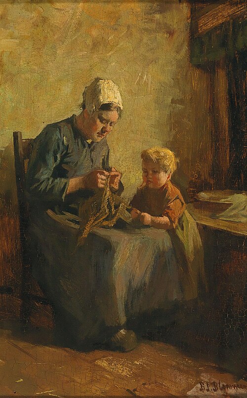 Knitting, , Bernard Blommers