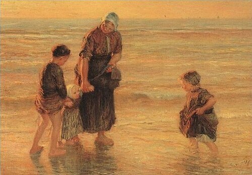 painting, 1902, Bernard Blommers
