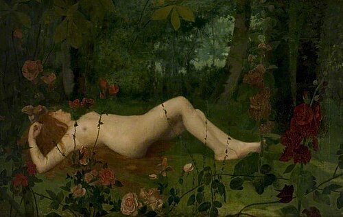 The Nymph, 1886, William Stott