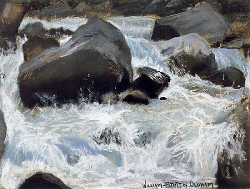 White Torrent, 1888, William Stott