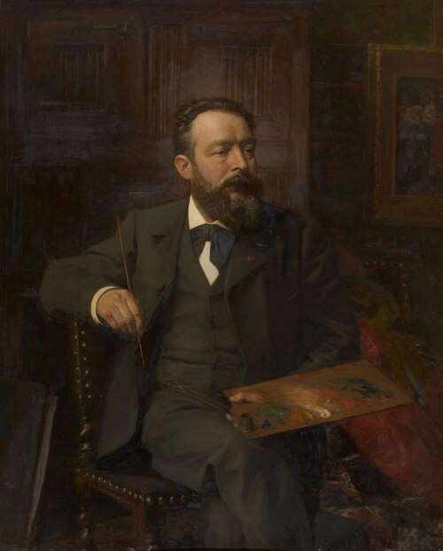 The Painter Albert De Vriendt, , Edouard De Jans