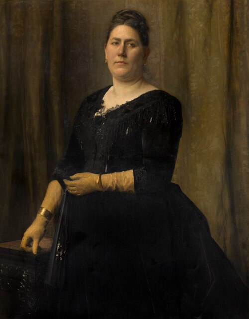 Madame Spée, 1890, Edouard De Jans