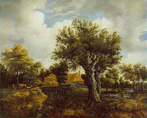 Landscape with a Farm, 1675, Salomon Rombouts