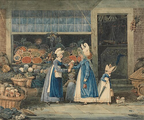 The Greengrocer, 1819, James Pollard