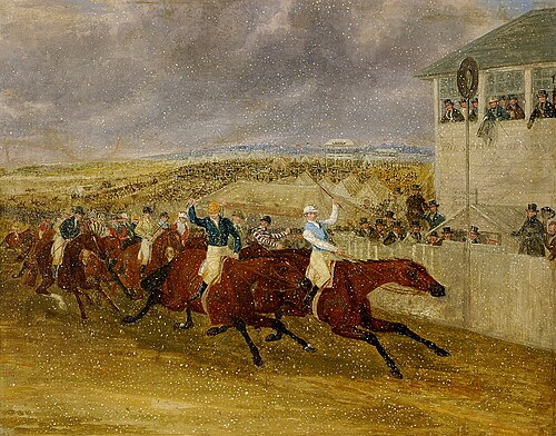 The 1839 Derby, Bloomsbury Beating Deception, 1839, James Pollard