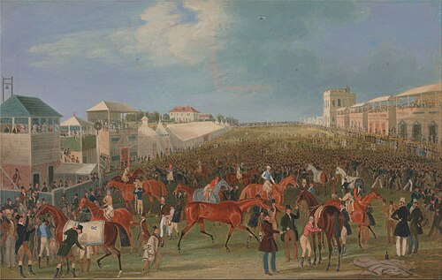 Epsom Races: The Race Over, 1834, James Pollard