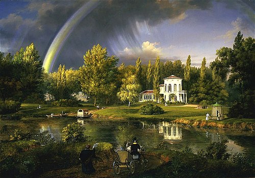 Vue de Morysin., 1834, Wincenty Kasprzycki