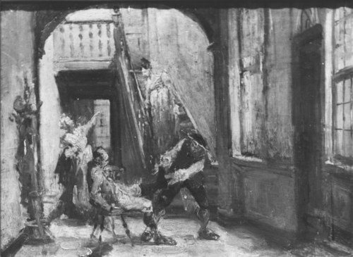 Scene from an Inn, , Jail David Col